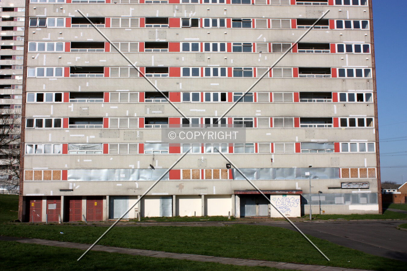 View of the base