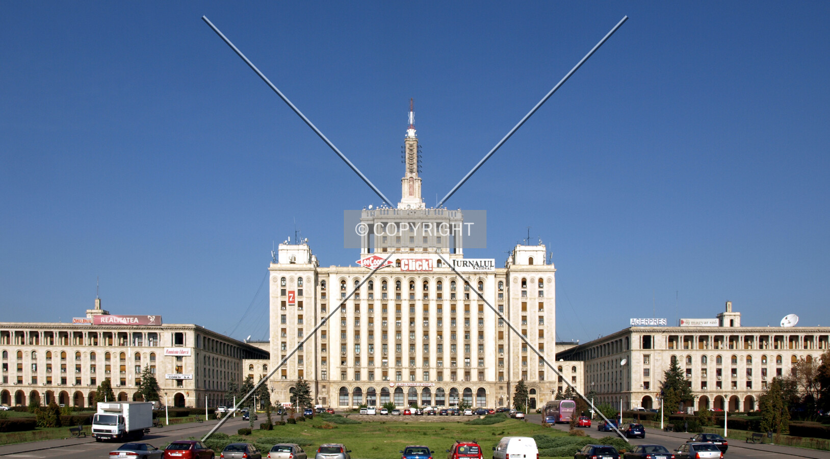 View from the southeast