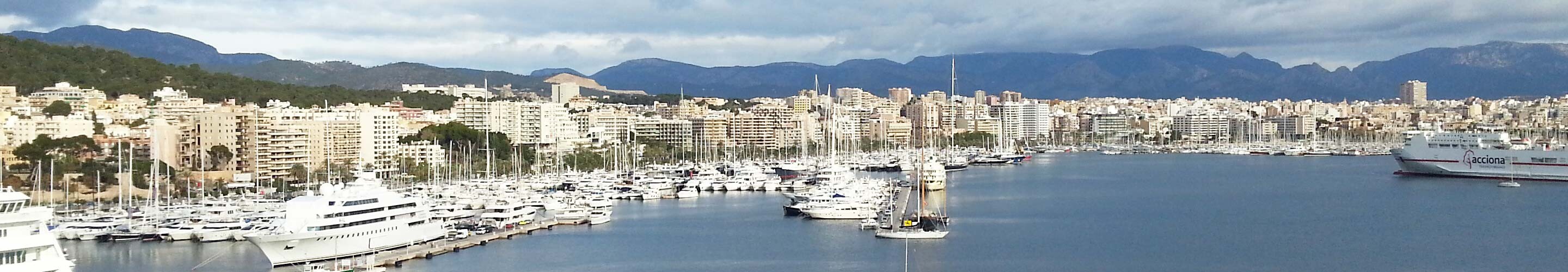 Panorama of Palma de Mallorca