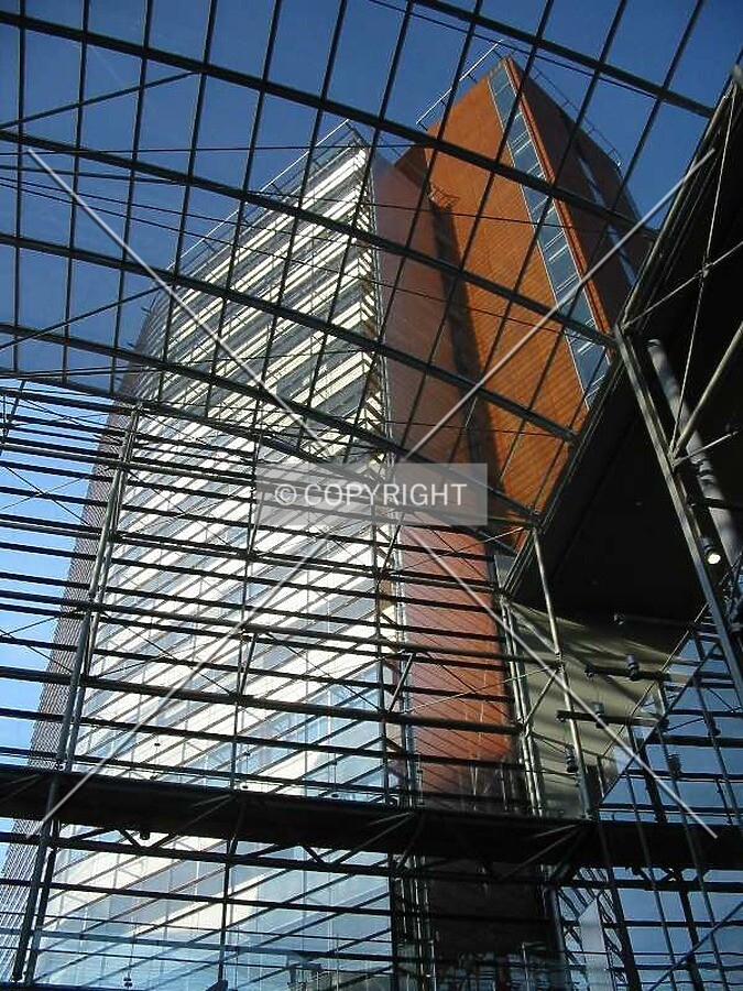 Tower seen from inside the complex