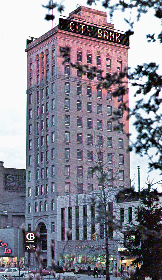 View from the northwest across Michigan Avenue