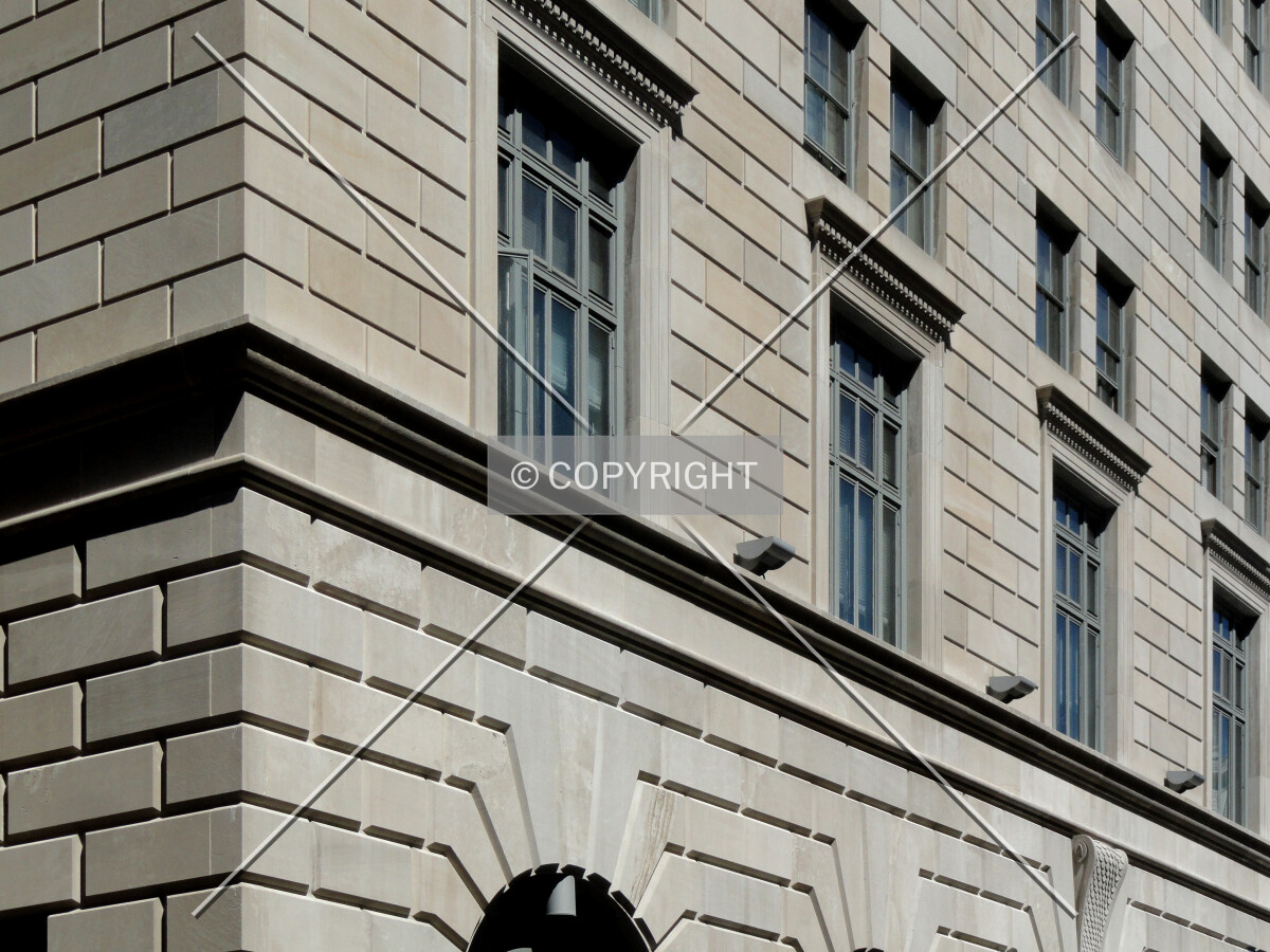 Southwest corner detail