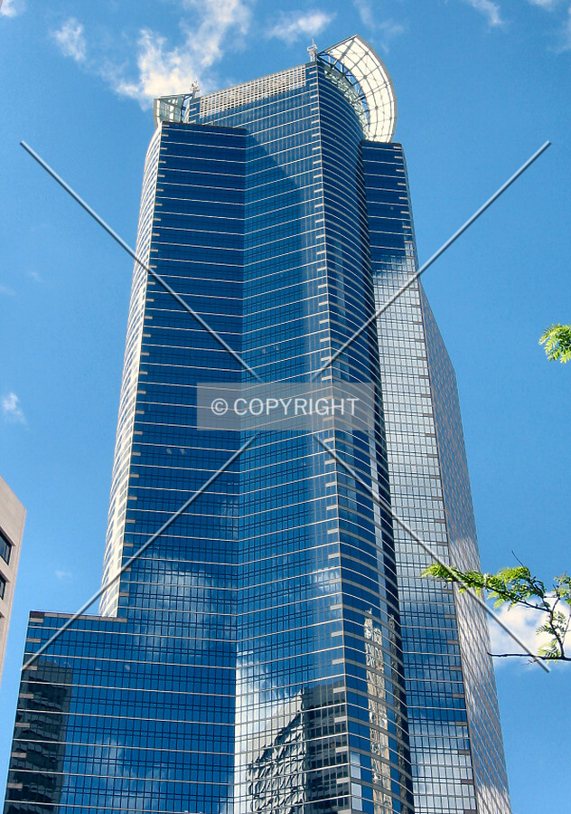 Top floors from the north