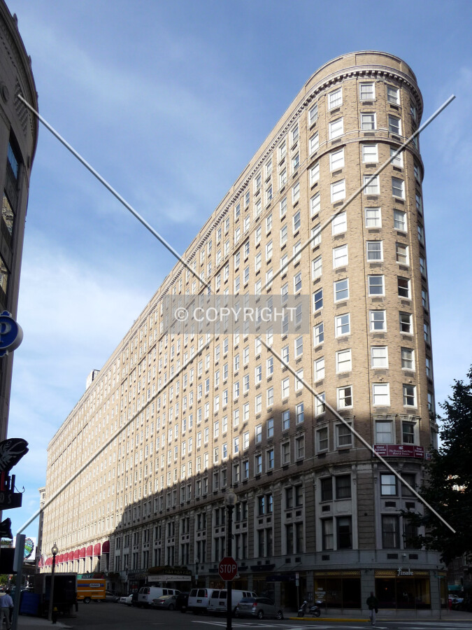 View from the northeast