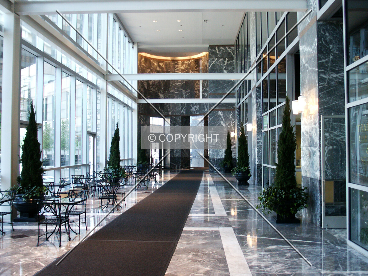 Southeast passage looking towards the wintergarden