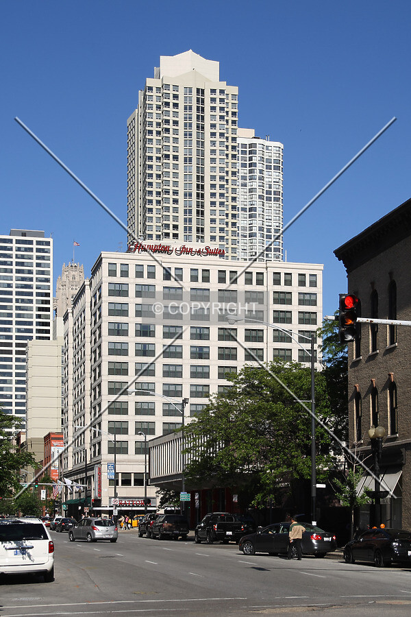 View from West Illinois Street