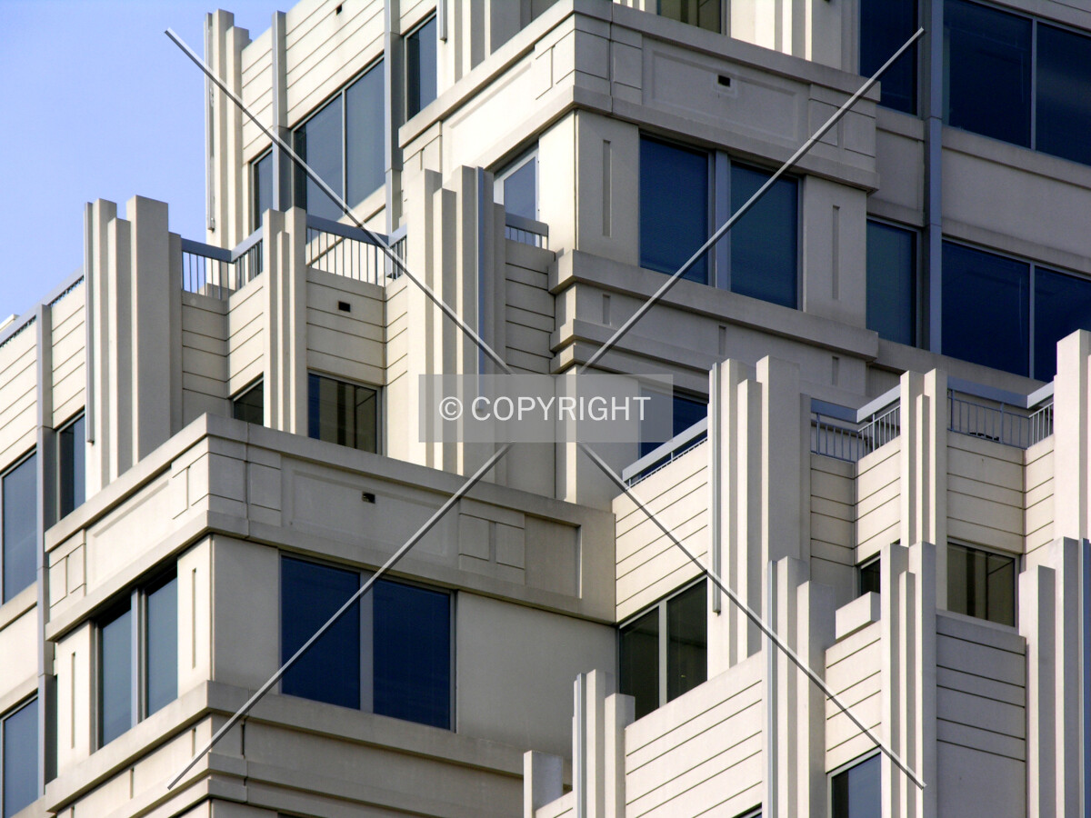Detail of the northwest corner