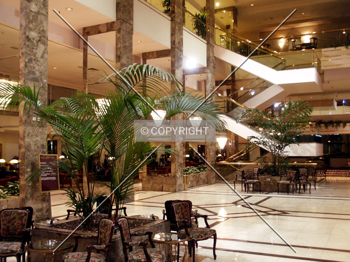 Hotel lobby