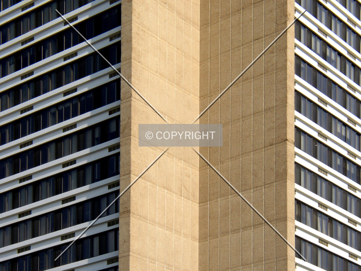 Southeast corner detail