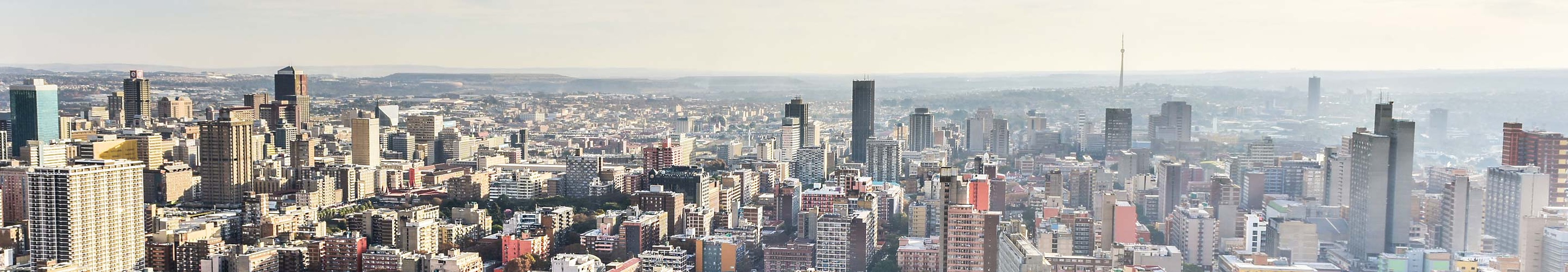 Panorama of Johannesburg