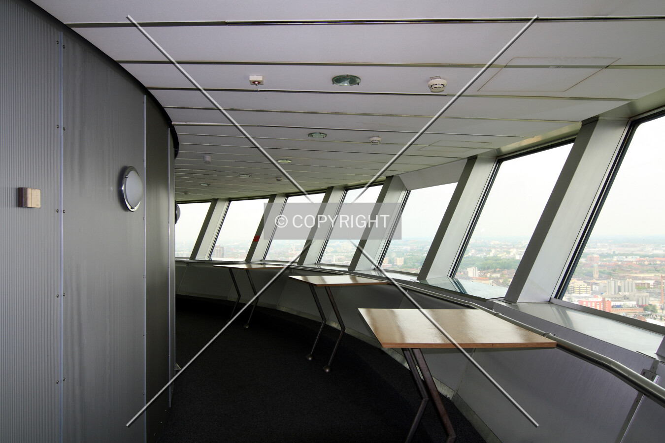 View of the observation floor