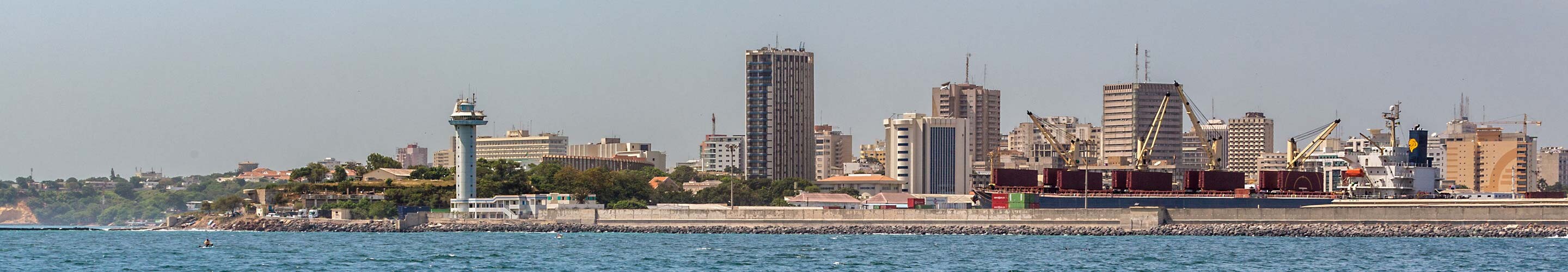Panorama of Dakar