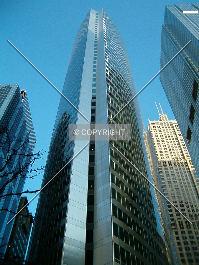 Looking up at west side