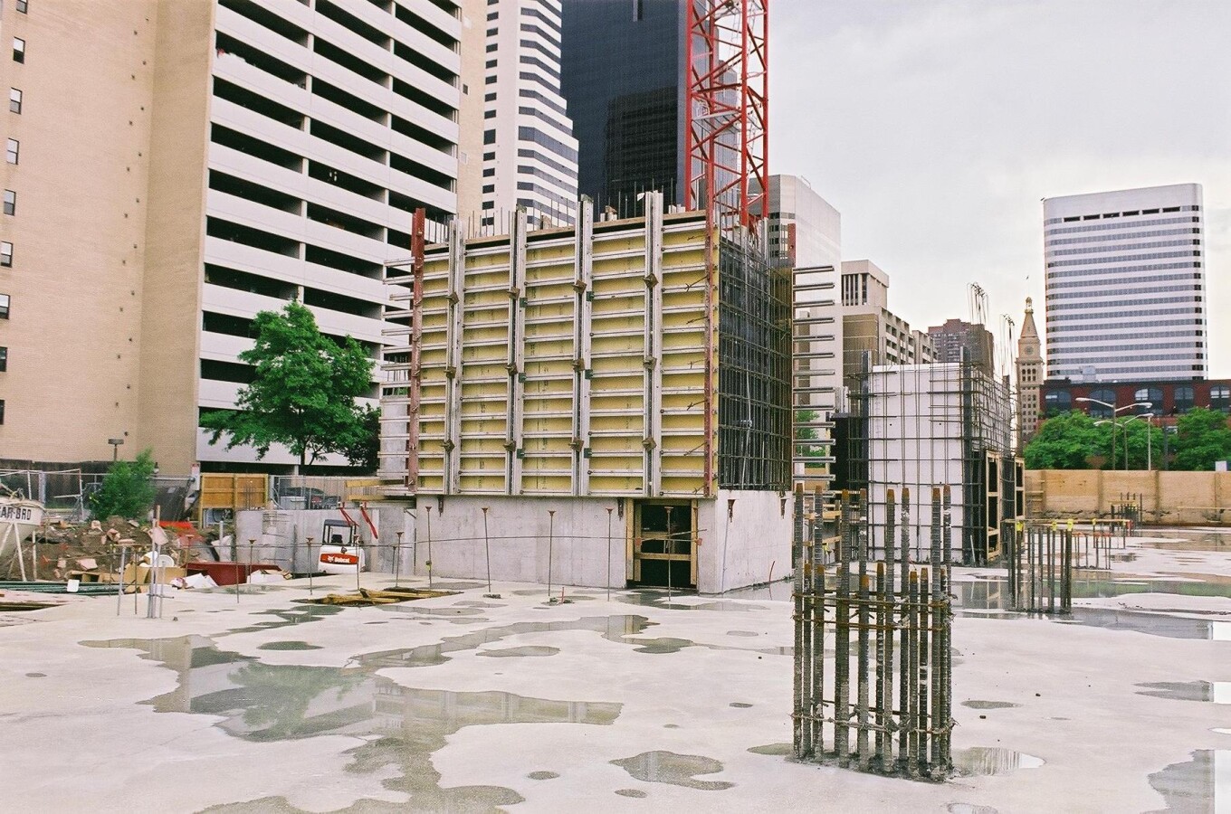 View to the southeast