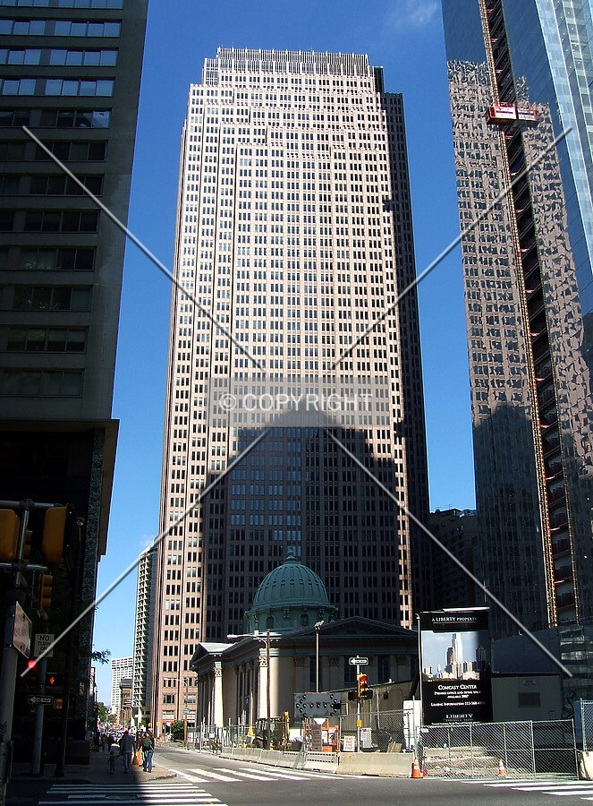 View from the southwest along 18th Street