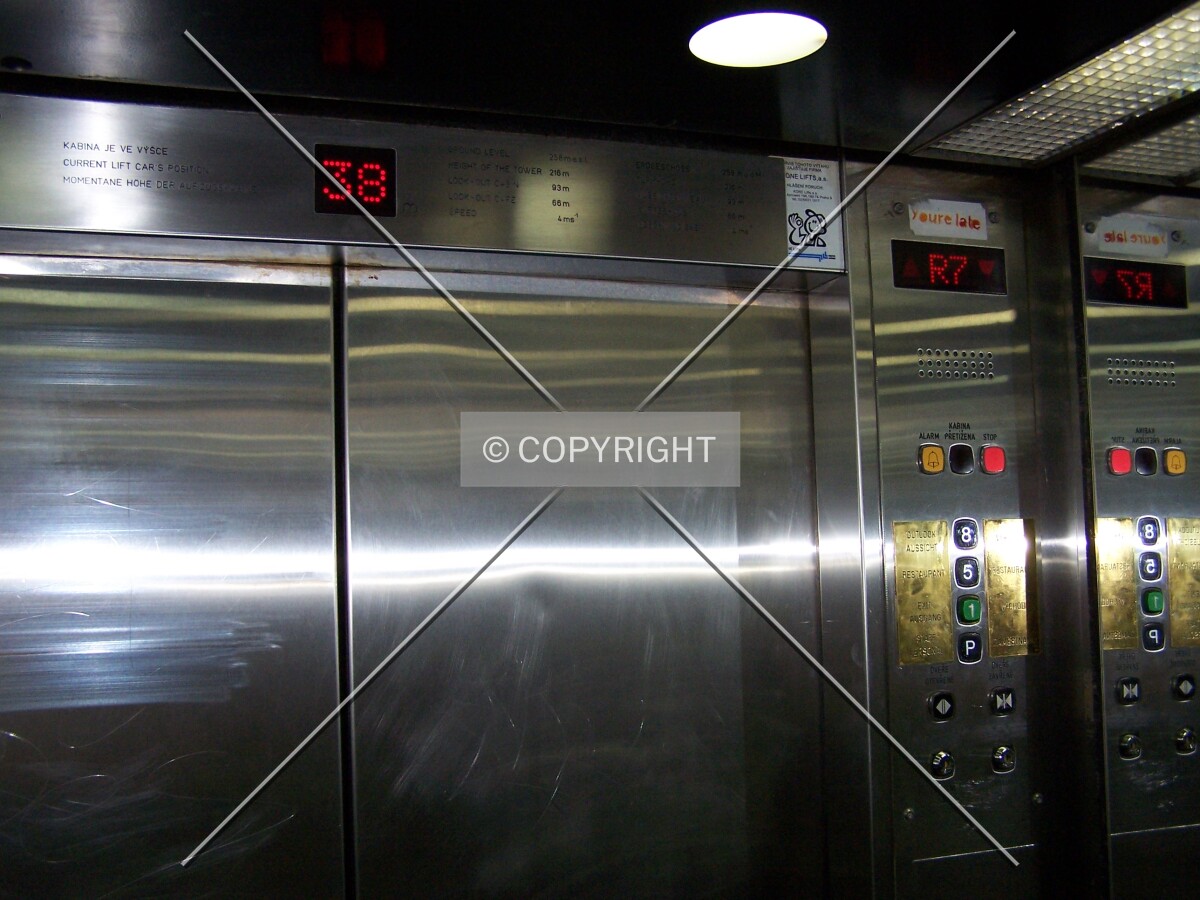 Elevator car interior