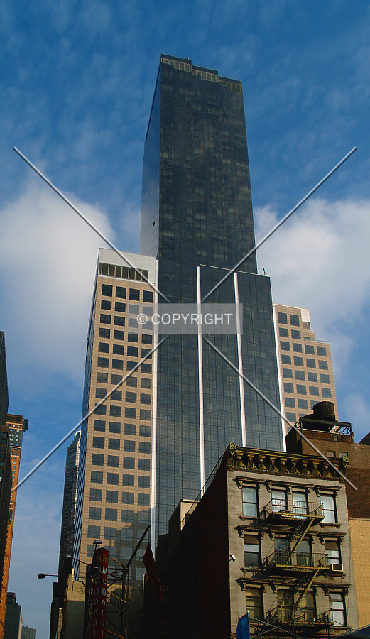 Looking up the west side