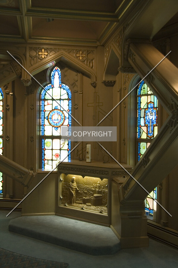 The top floor chapel