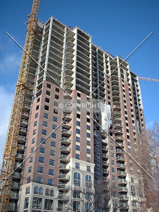 Looking up from 5th Avenue South