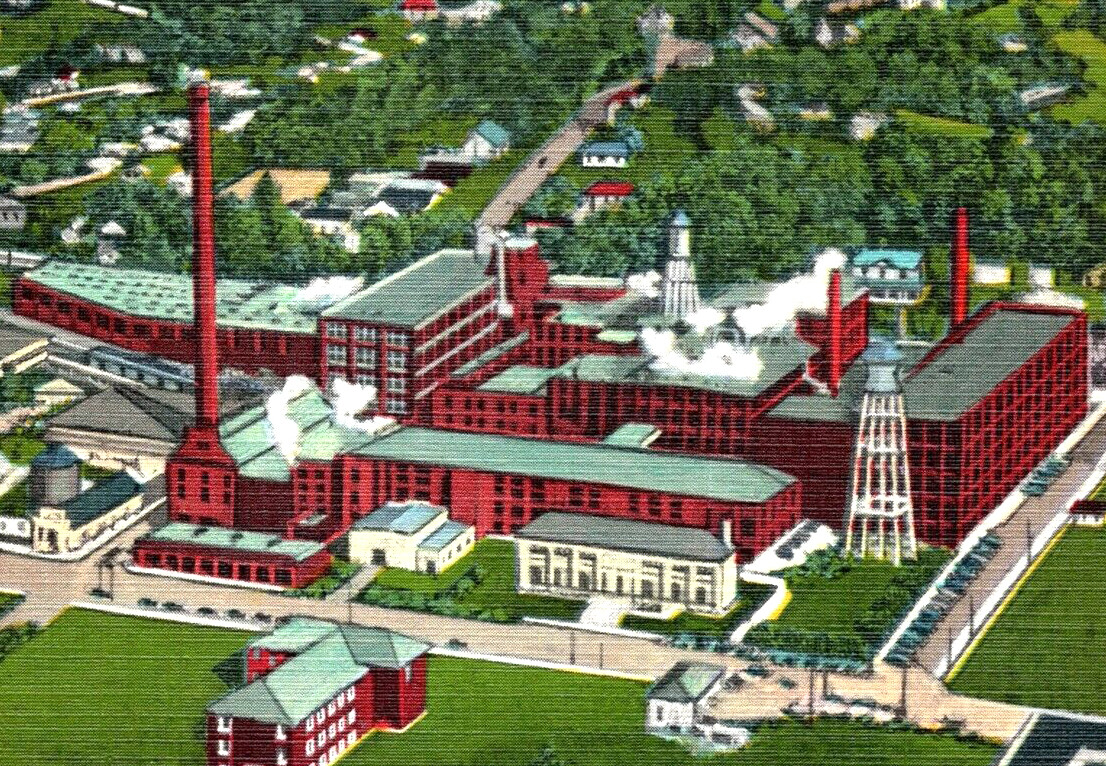 Vintage view from the west