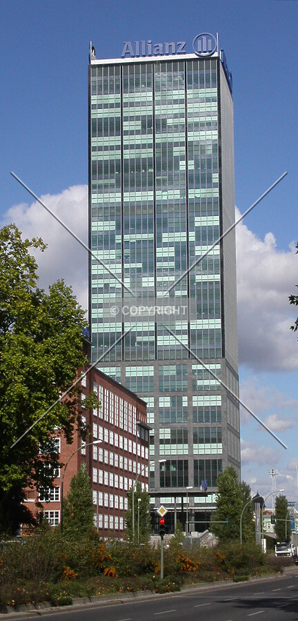 Western side of the tower