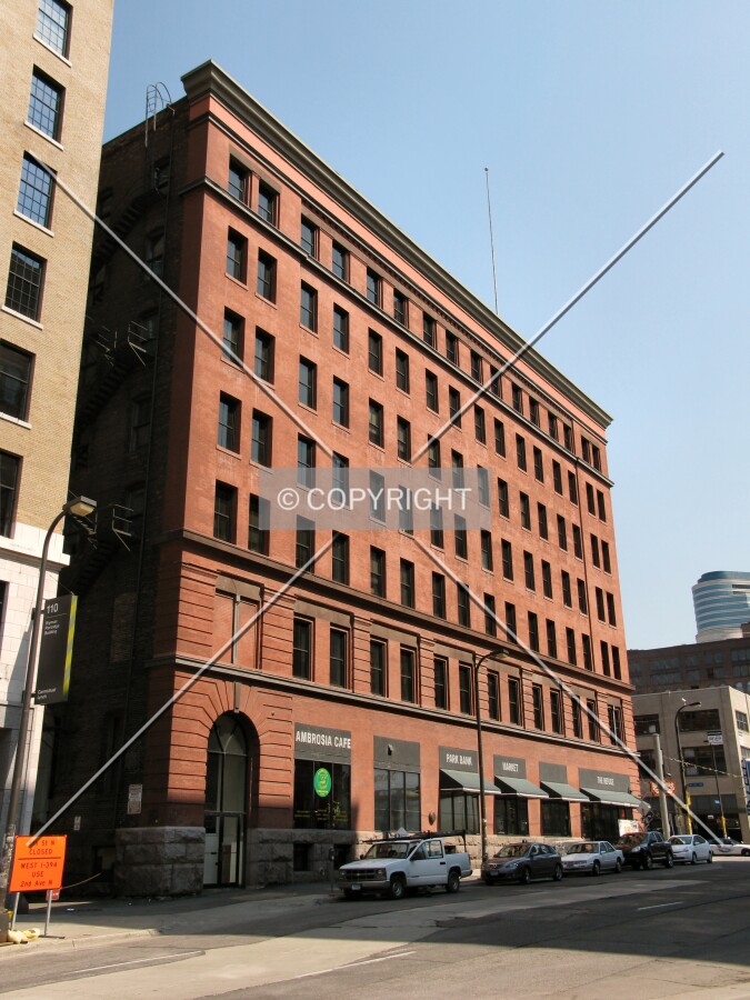 View to the east across 5th Street North