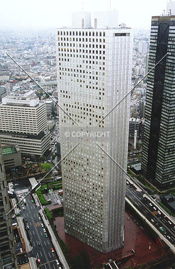 View from the top of Tokyo City Hall