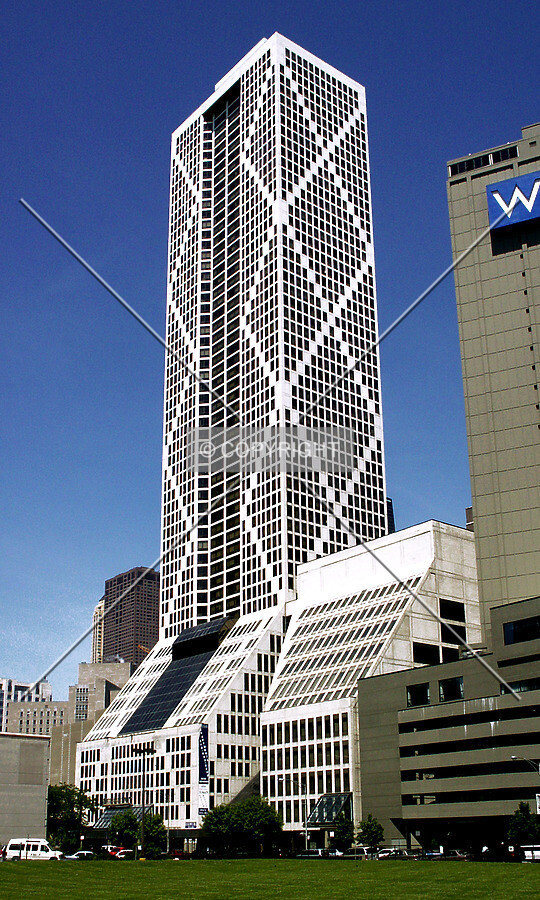 View from the southeast