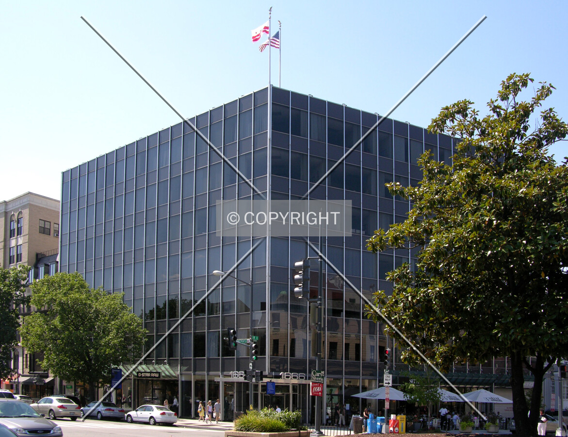 From across Connecticut Avenue to the northeast