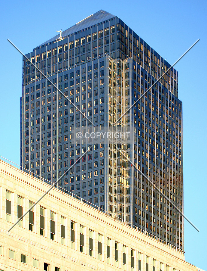Looking up the southwest corner at sunset