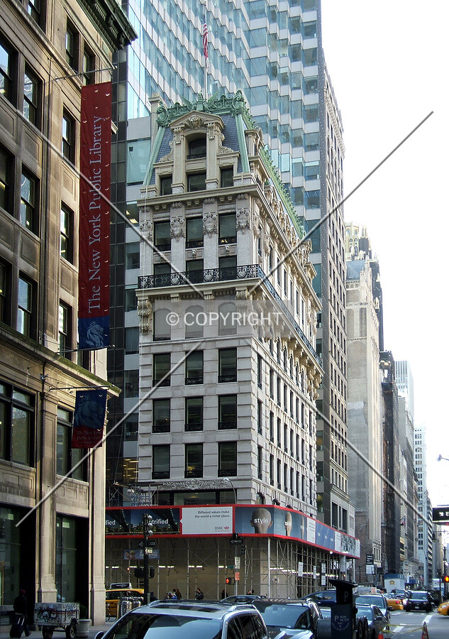 View from the southeast on 40th Street