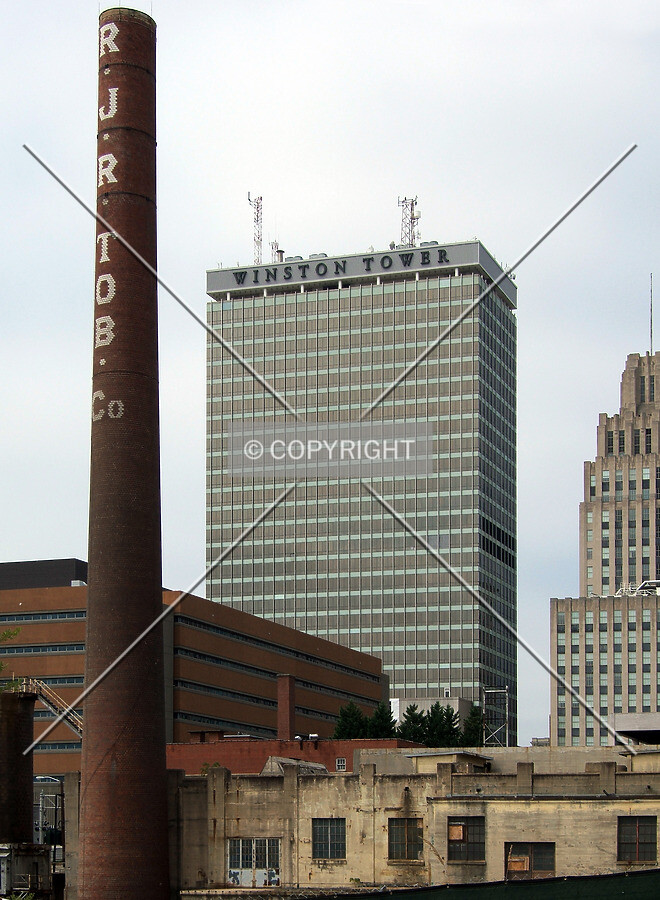 View from the northeast on Vine Street