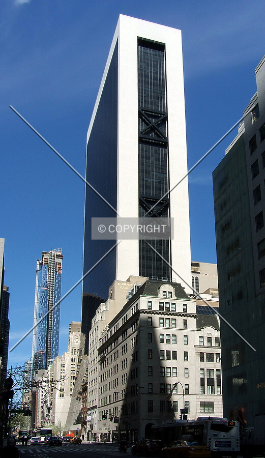 View from the southeast on 57th Street
