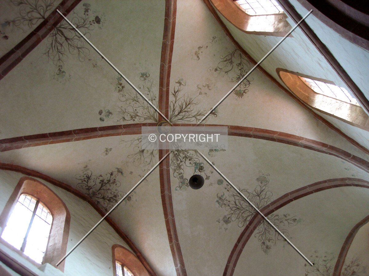 Church ceiling