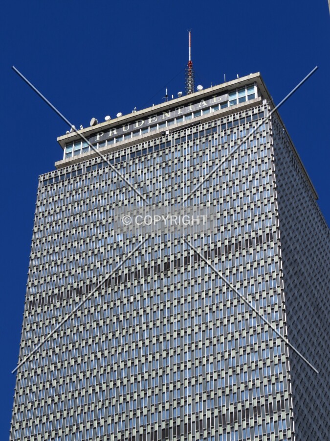 Looking up from St. Germain Street