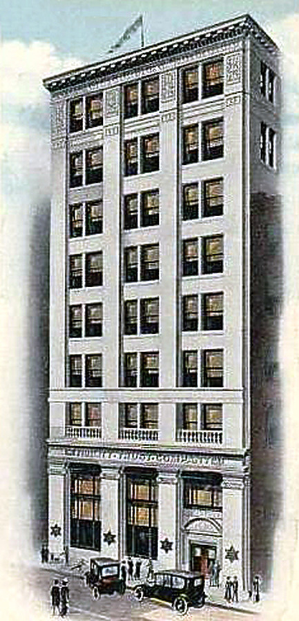 Vintage view from the southeast