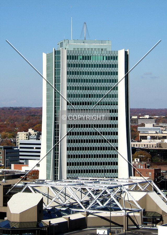 View from the southeast