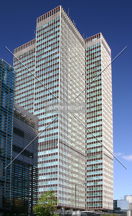 Northeast from Euston Road