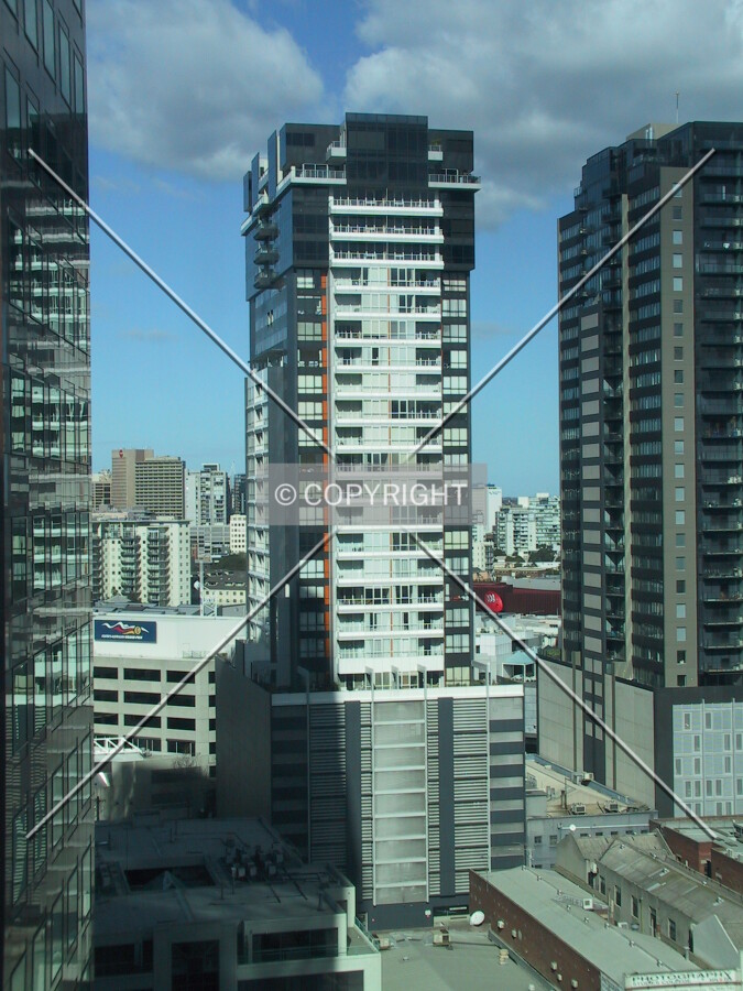 View from Langham Hotel