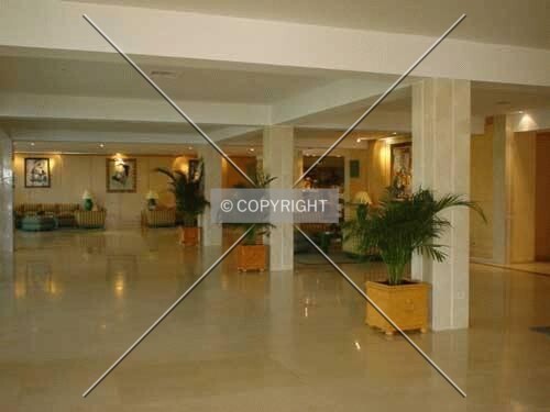 Inside the hotel (ground level)