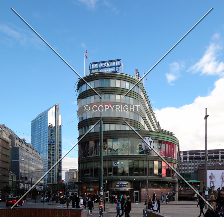 View from Europarådets plass