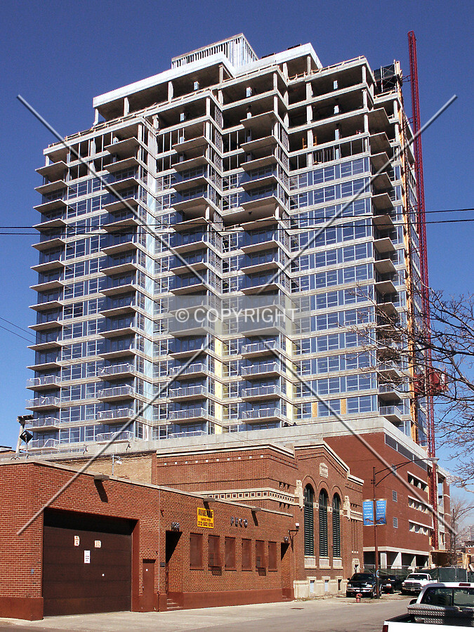 View from the southeast