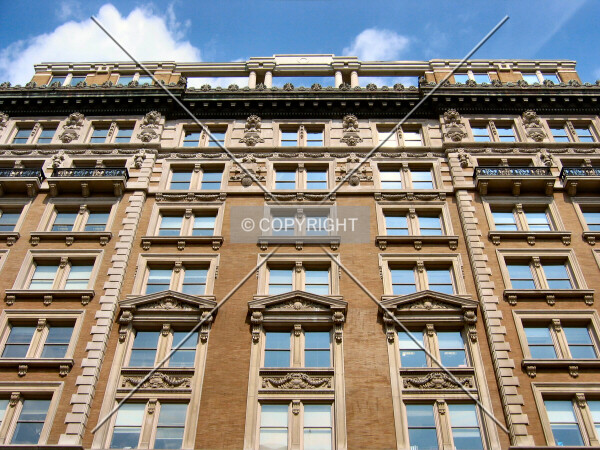 Looking up from G Street NW