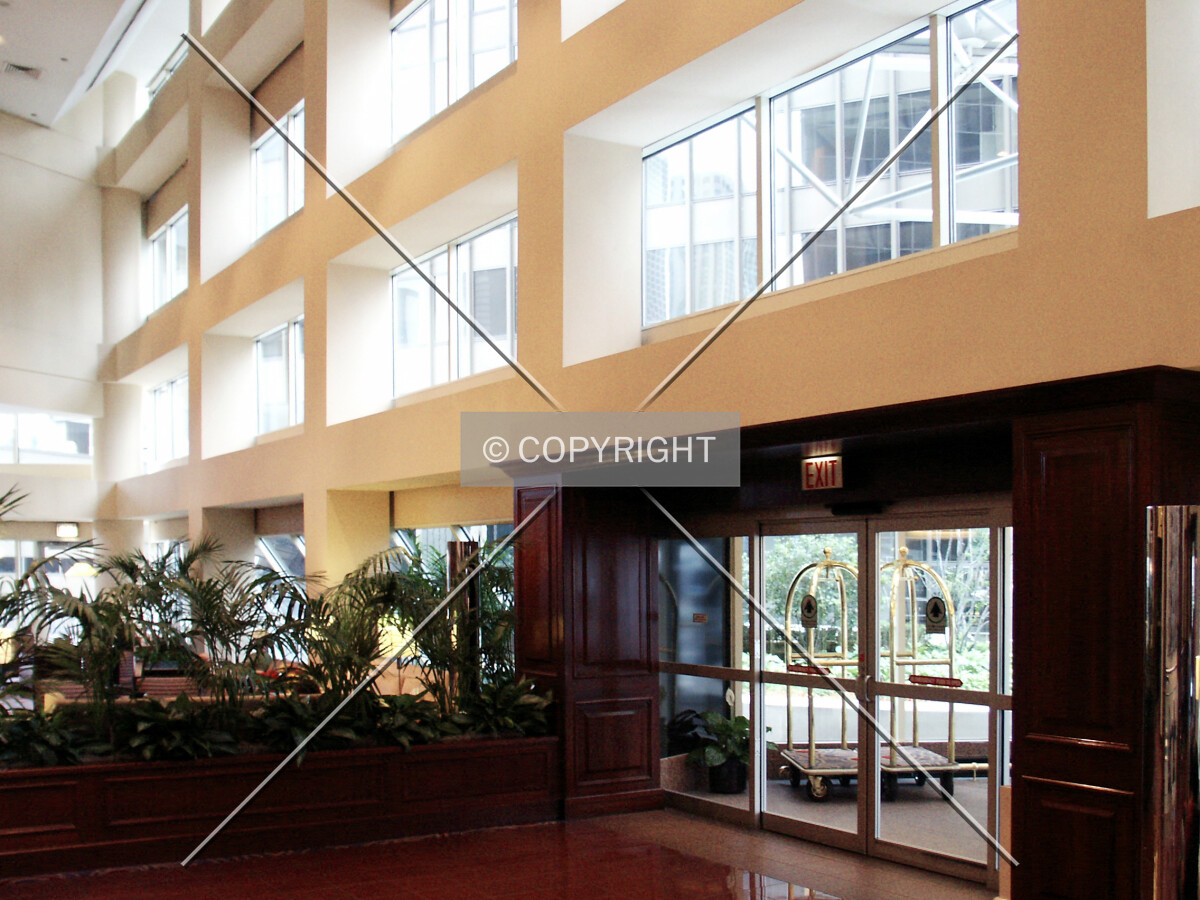 Inside the main entrance