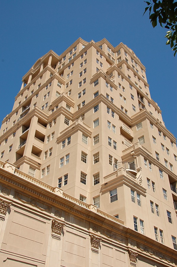 View from the southeast