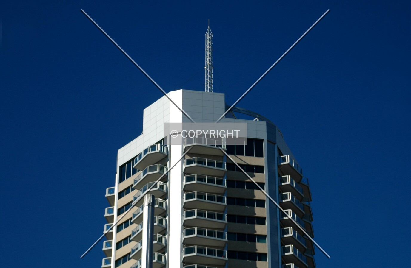 Top of the building