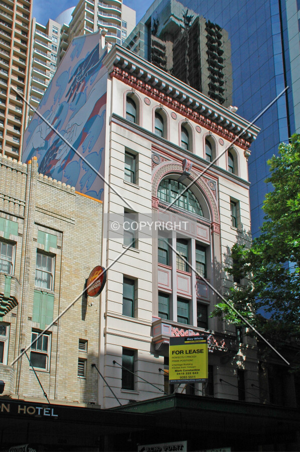 As seen from Pitt Street