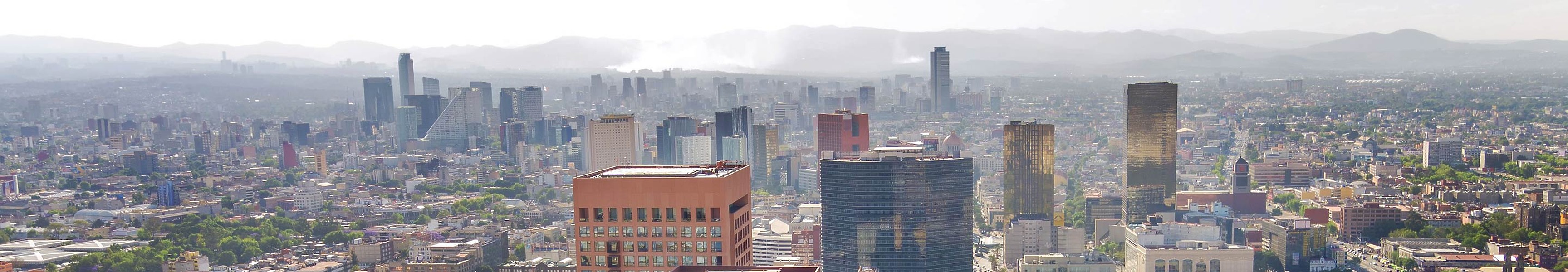 Panorama of Mexico City