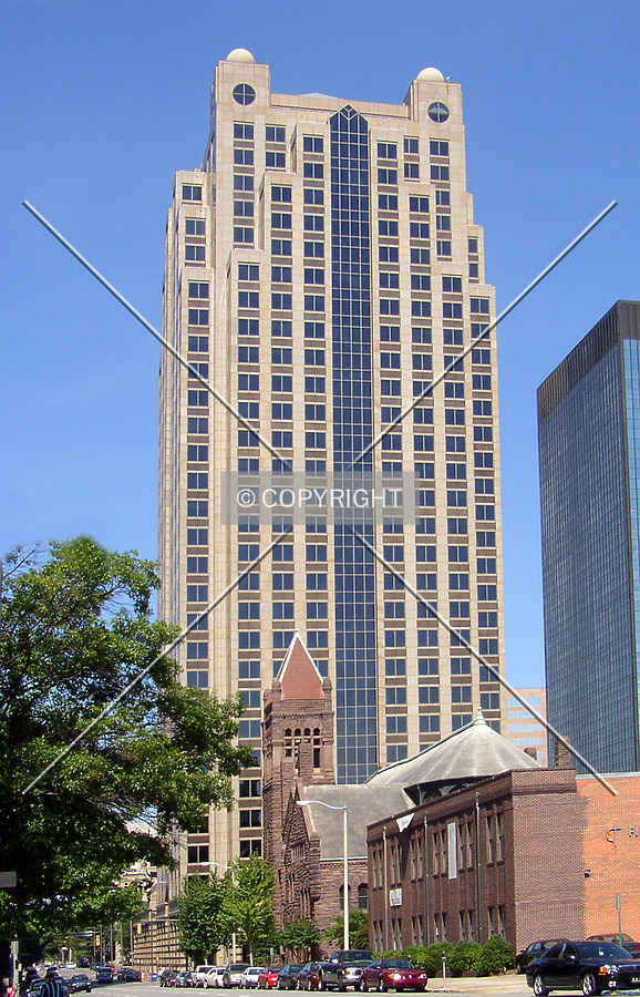 Looking east along 6th Avenue North
