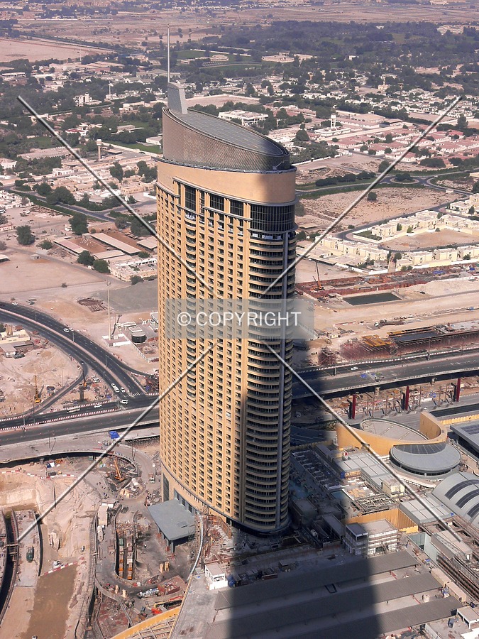 View from Burj Dubai